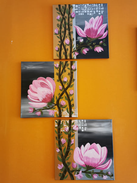 Sigrid Schwab - Magnolienbaum Poster Kunstdruck - Sigrid Schwab, Schladming, Österreich Wandbild