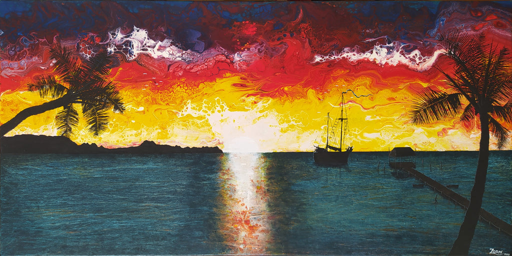 Sebastian Zorn - Tropischer Sonnenuntergang