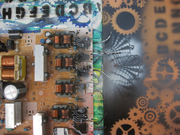Susanne Freiler-Höllinger - Elektronik-Kunst extrem Poster Kunstdruck - Susanne Freiler-Höllinger, Trippstadt, Deutschland Wandbild