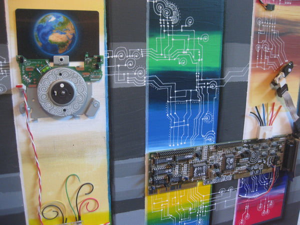Susanne Freiler-Höllinger - Parallelwelten Poster Kunstdruck - Susanne Freiler-Höllinger, Trippstadt, Deutschland Wandbild