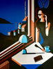 Christian Schmidt - Girl on the train Poster Kunstdruck - Christian Schmidt, Stocksee, Deutschland Wandbild