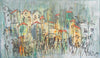 Sonja Zeltner-Müller - Grüne Stadt Poster Kunstdruck - Sonja Zeltner-Müller, Düsseldorf, Deutschland Wandbild