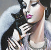 Ira Tsantekidou - Lady with Black Cat