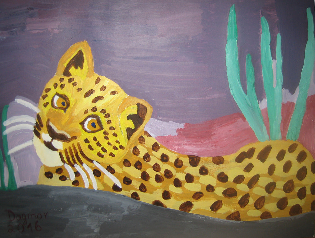 Dagmar Neumann-Seifert - Leopardenbaby