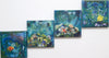 Li Zhou - Südseefische (4er Set) Poster Kunstdruck - Li Zhou, Spreitenbach, Schweiz Wandbild