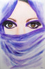 Li Zhou - Purple Rose Poster Kunstdruck - Li Zhou, Spreitenbach, Schweiz Wandbild