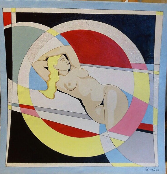 Elana Solodka - Mondlicht II Poster Kunstdruck - Elana Solodka, Bremen, Deutschland Wandbild