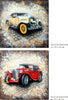 Johanna Kegebein - Oldtimer (2-teilig) Poster Kunstdruck - Johanna Kegebein, Zwingenberg, Deutschland Wandbild