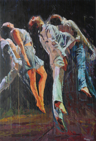 B. Fischer - Freedomdance II Poster Kunstdruck - B Fischer, Nördlingen, Deutschland Wandbild
