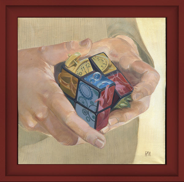 Polina Maykova - Puzzle Poster Kunstdruck - Polina Maykova, Stuttgart, Deutschland Wandbild