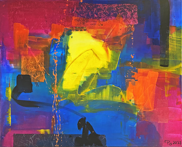 Heike Ponge - Acryl abstrakt