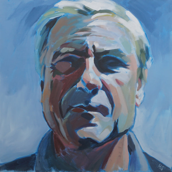Herbert Schneider - Portrait eines Freundes Poster Kunstdruck - Herbert Schneider, Friedrichshafen, Deutschland Wandbild