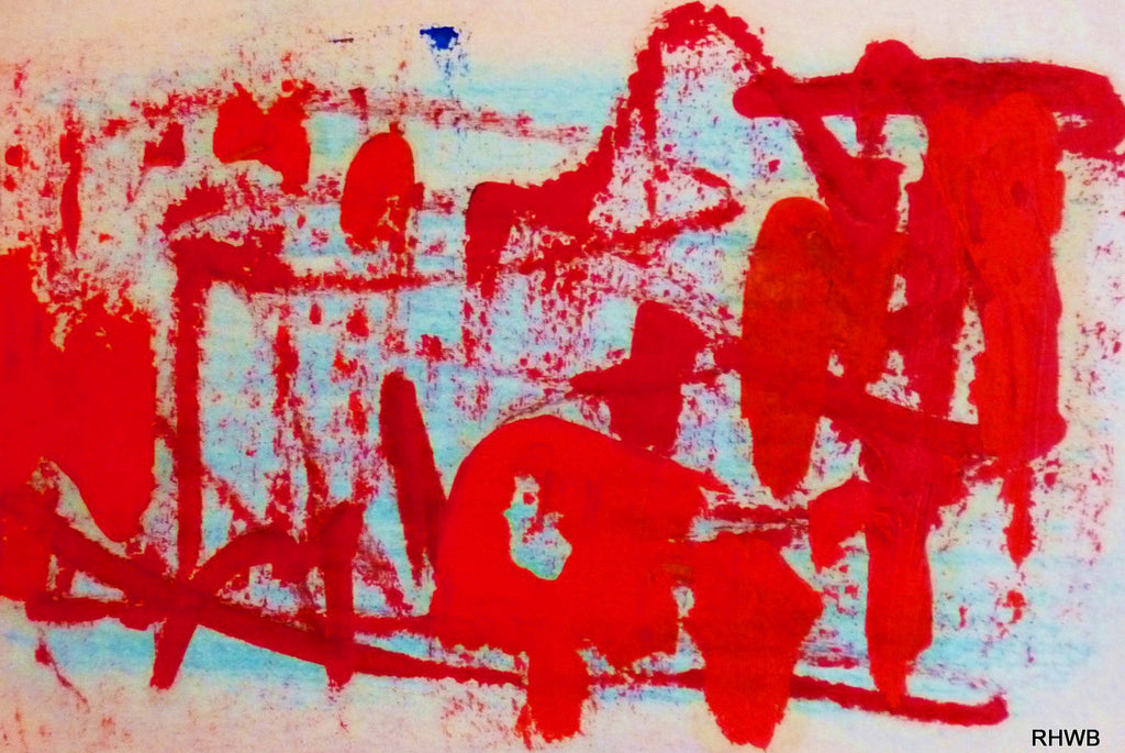 Reinhard H.W. Brand - Rot auf Blau