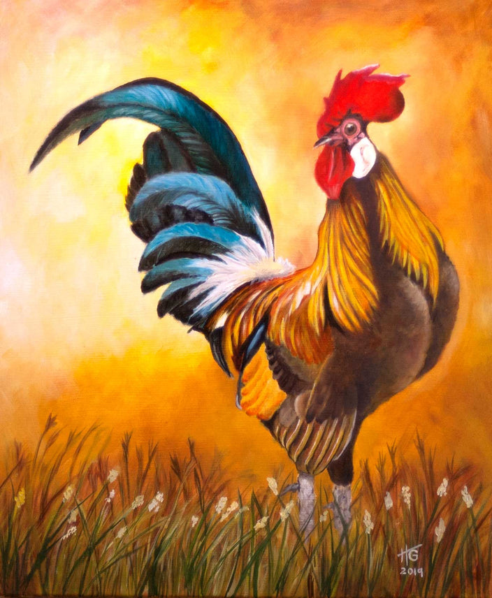 Hannes Guggenbühl - Rooster - Hahn - Güggel