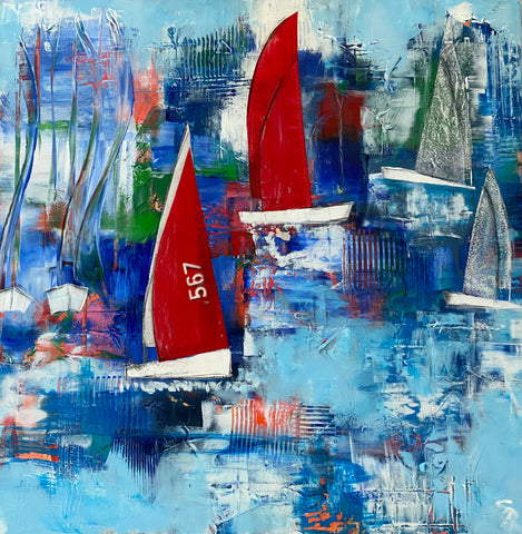 Sigrid Pieroth - Rote Segel 3