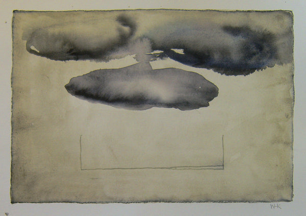 Wolfgang H. Kretzschmar - ohne Titel, Kennziffer 1265 Poster Kunstdruck - Wolfgang H. Kretzschmar, Campiglia, Italien Wandbild