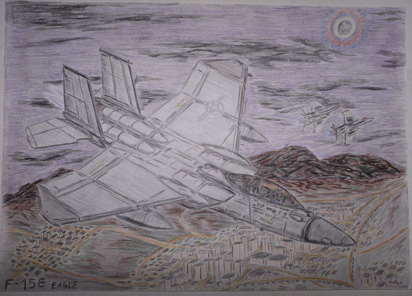 Roland Schötzau - F-15 Eagle Poster Kunstdruck - Roland Schötzau, Solingen, Deutschland Wandbild