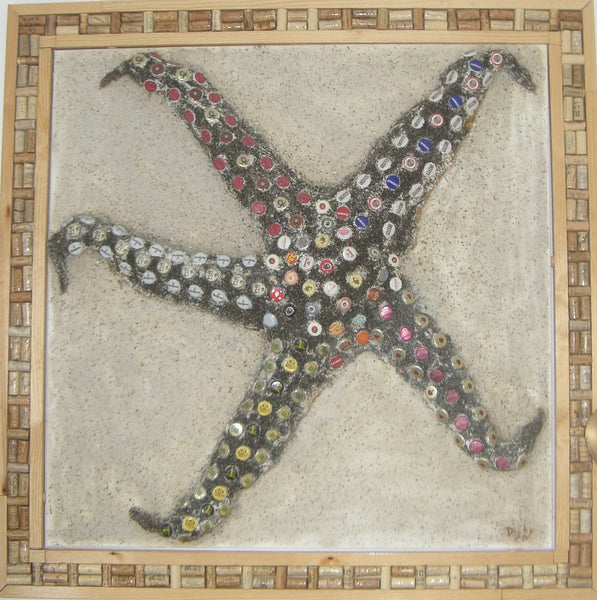 Xaver Morgenstern - Seestern Poster Kunstdruck - Xaver Morgenstern, Langen, Deutschland Wandbild