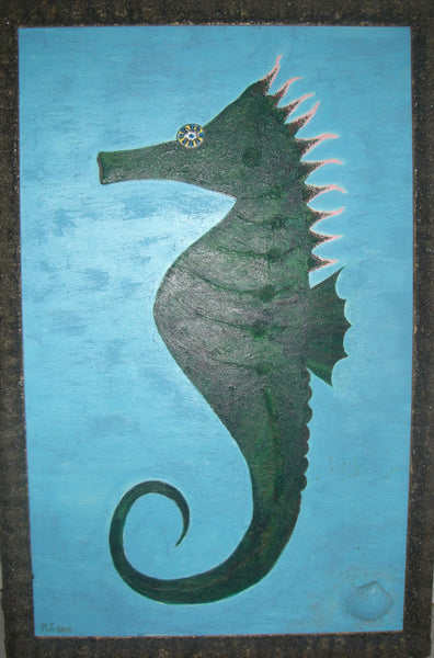 Xaver Morgenstern - Seepferdchen Poster Kunstdruck - Xaver Morgenstern, Langen, Deutschland Wandbild