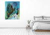 Sylvia Evans - Kind of blue Poster Kunstdruck - Sylvia Evans, KUNST-ONLINE Wandbild