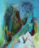 Sylvia Evans - Kind of blue Poster Kunstdruck - Sylvia Evans, KUNST-ONLINE Wandbild