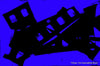 Reinhard H.W. Brand - T2Andy, TheFactory&BlueMovie Poster Kunstdruck - Reinhard H.W. Brand, Bonn, Deutschland Wandbild