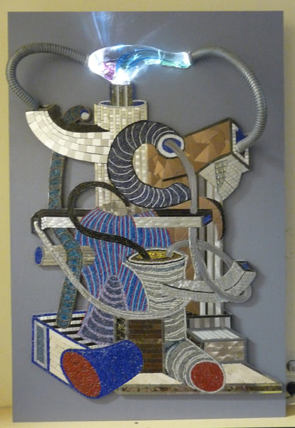 Klaus-Peter Dyroff - Mosaik mit Geheimfach Poster Kunstdruck - Klaus-Peter Dyroff, Schmiedeberg, Deutschland Wandbild