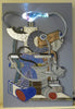 Klaus-Peter Dyroff - Mosaik mit Geheimfach Poster Kunstdruck - Klaus-Peter Dyroff, Schmiedeberg, Deutschland Wandbild