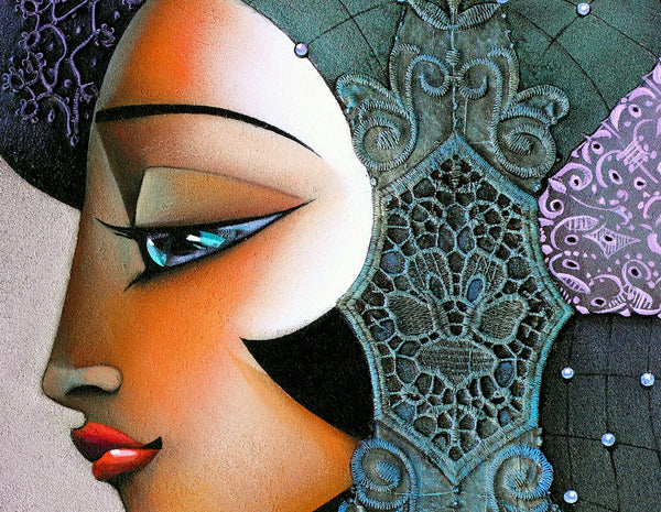 Ira Tsantekidou - Princess with Falcon