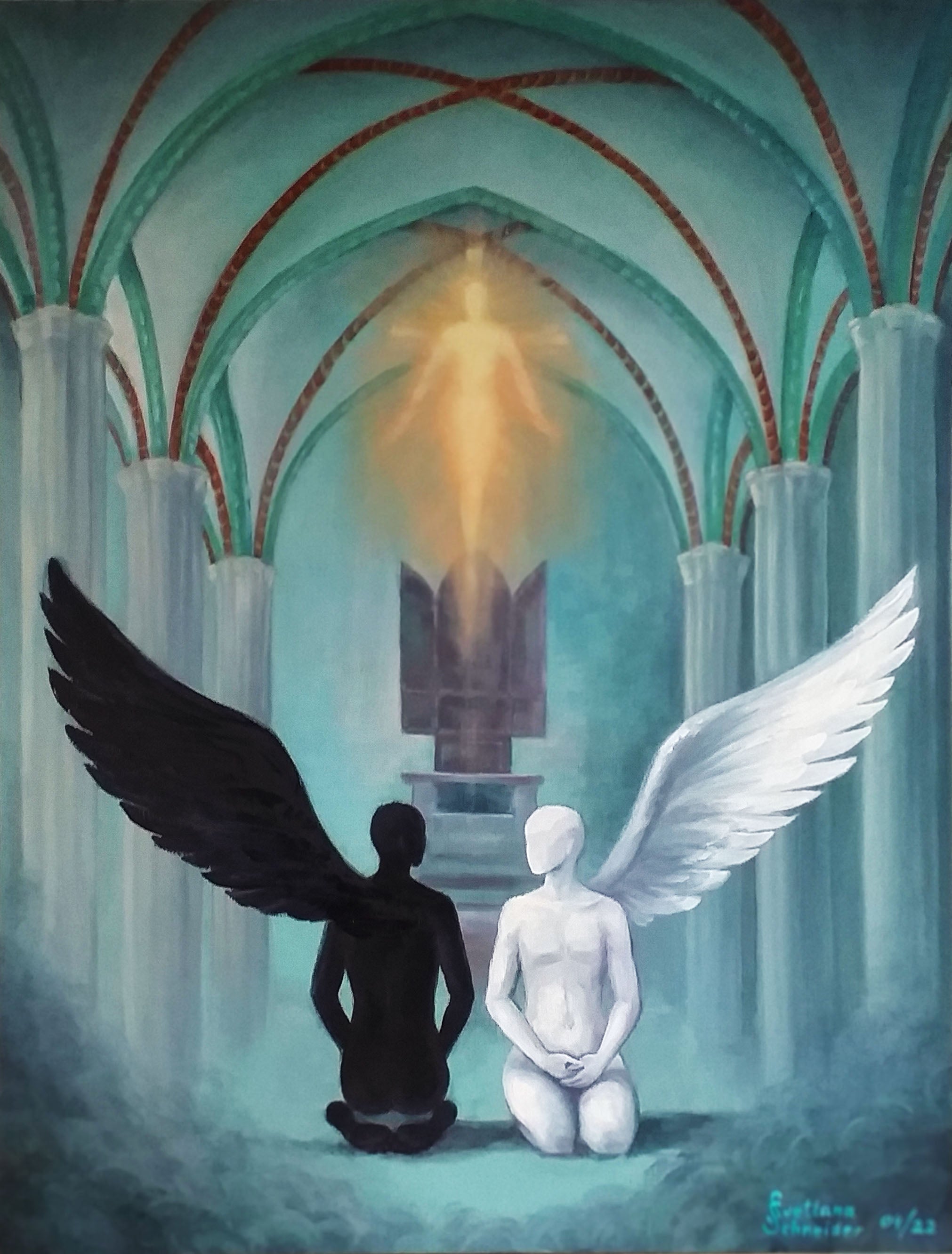 Leinwandbild 'Vintage Schneiderei' 80x40cm - Nähmaschine Design Für Deine Wand