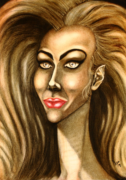 Seda Calhan - Die Frau mit löwenmähnenartigem Haar