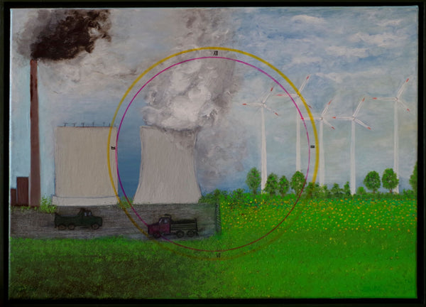 Hannelore Drees-Kiefhaber - Zeitenwende - von der Kohle zum Wind