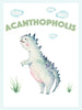 Acanthopolis Poster Kunstdruck - Kunst für Kinder, KUNST-ONLINE Wandbild