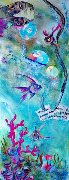 Elisabeth Marek - Under the sea Poster Kunstdruck - Elisabeth Marek, keine Angabe, Österreich Wandbild