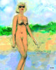 Reinhard H.W. Brand - Beachgirl3 Poster Kunstdruck - Reinhard H.W. Brand, Bonn, Deutschland Wandbild