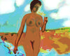 Reinhard H.W. Brand - Venus on the beach Poster Kunstdruck - Reinhard H.W. Brand, Bonn, Deutschland Wandbild