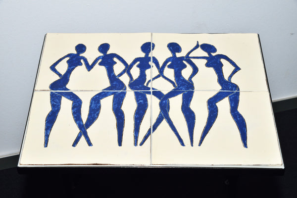 Helke Greb - Fünf blaue afrikanische Frauen Poster Kunstdruck - Helke Greb, Essenheim, Deutschland Wandbild