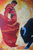 Claudia Cekal - Der Stierkampf Poster Kunstdruck - Claudia Cekal, Thürnthal, Österreich Wandbild