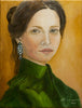 Hannes Guggenbühl - Dame mit Schmuck Poster Kunstdruck - Hannes Guggenbühl, Bonndorf, Deutschland Wandbild