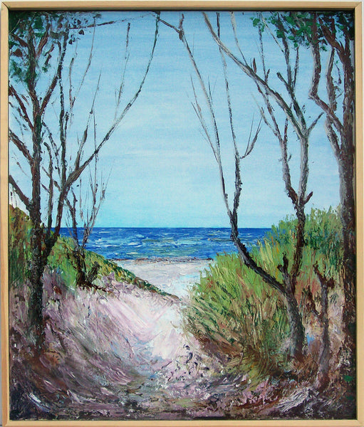 Jörg Eydner - Darß, Weg zum Weststrand Poster Kunstdruck - Jörg Eydner, Dresden, Deutschland Wandbild