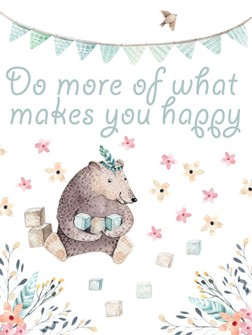 Do more of what makes you happy