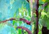 Christine Pohl - Erstes Grün Poster Kunstdruck - Christine Pohl, Köln, Deutschland Wandbild