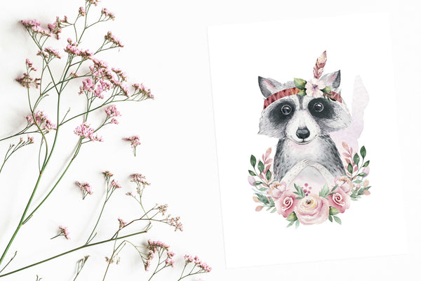 Flower power Poster Kunstdruck - Kunst für Kinder, KUNST-ONLINE Wandbild