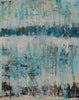 Isabella Senger - Struktur in Blau Poster Kunstdruck - Isabella Senger, Wasserburg, Deutschland Wandbild