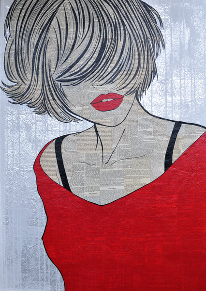Martina Niederhauser - Funky and free Poster Kunstdruck - Martina Niederhauser, Sarnen, Schweiz Wandbild