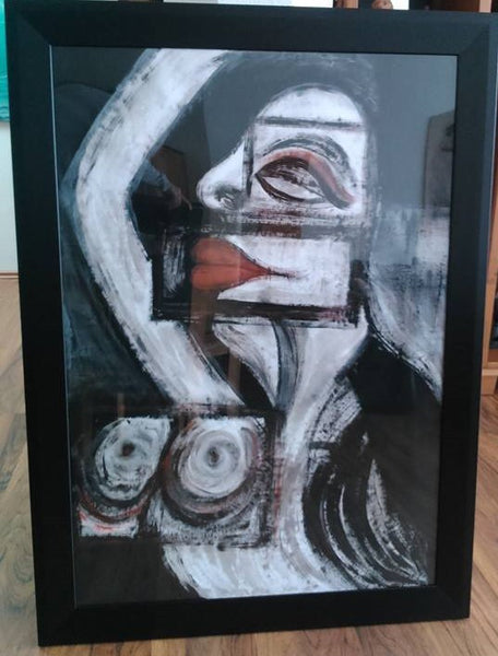 Ulrike Piontek - Was guckst Du Poster Kunstdruck - Ulrike Piontek, Deutschland Wandbild