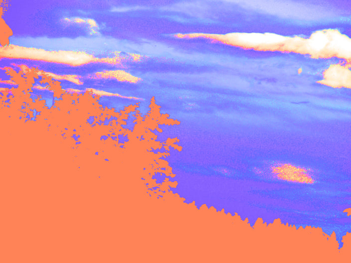 Marlies Zibell - Clouds and orange