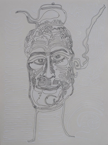 Andreas Kalatzis - nonstop:kopf Poster Kunstdruck - Andreas Kalatzis, Patmos, Griechenland Wandbild