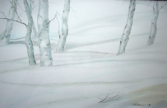 Claire Mesnil - Snowtrees