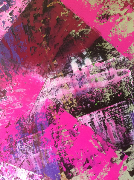 Felicitas von Kyaw - Pink Melange Poster Kunstdruck - Felicitas von Kyaw, Berlin, Deutschland Wandbild